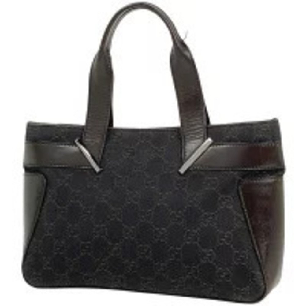 Gucci GG handbag tote bag canvas brown